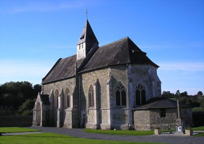 L'église Sainte-Suzanne - Sainte-Suzanne-sur-Vire (50750) - Manche