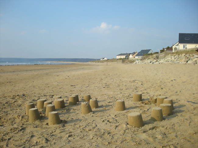 La plage de sable - Siouville-Hague (50340) - Manche