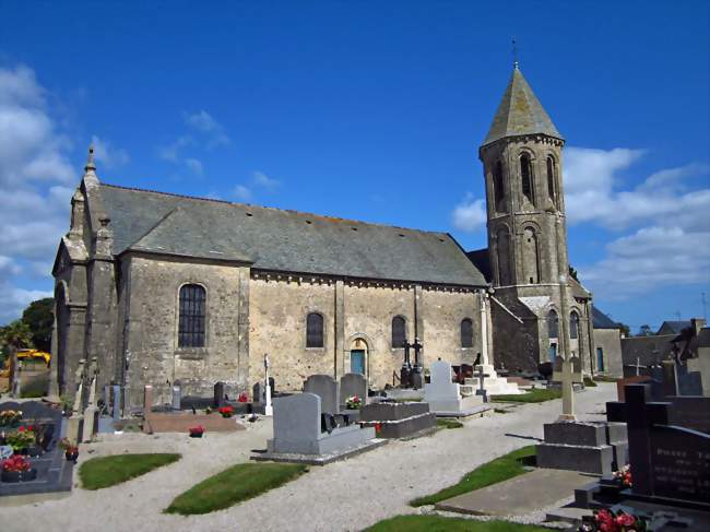L'église Notre-Dame-de-l'Assomption - Tamerville (50700) - Manche