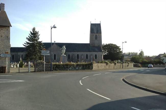 Tribehou et son église Notre-Dame - Tribehou (50620) - Manche