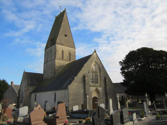 L'église Notre-Dame - Turqueville (50480) - Manche