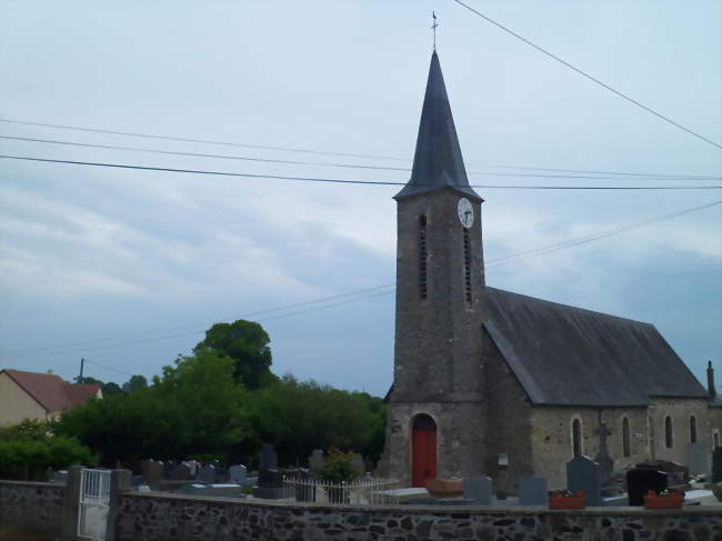 L'église Saint-Pierre - Vidouville (50810) - Manche
