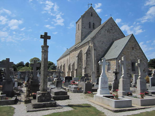 église Saint-Amand - Virandeville (50690) - Manche