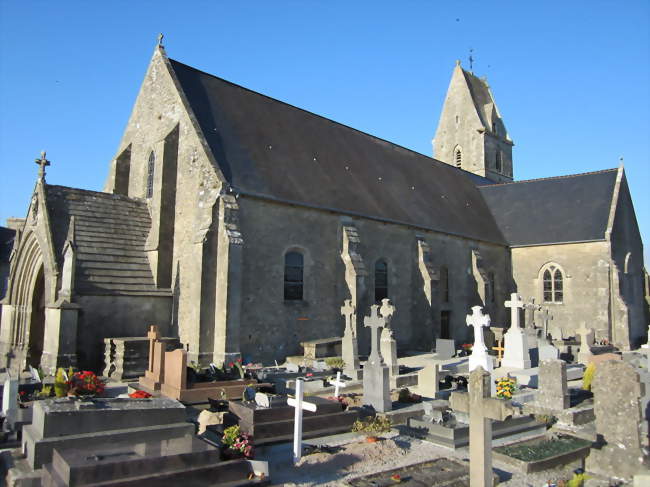 L'église Saint-Georges - Yvetot-Bocage (50700) - Manche