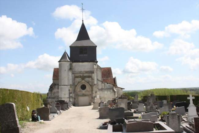 L'église Saint-Antoine - Arzillières-Neuville (51290) - Marne
