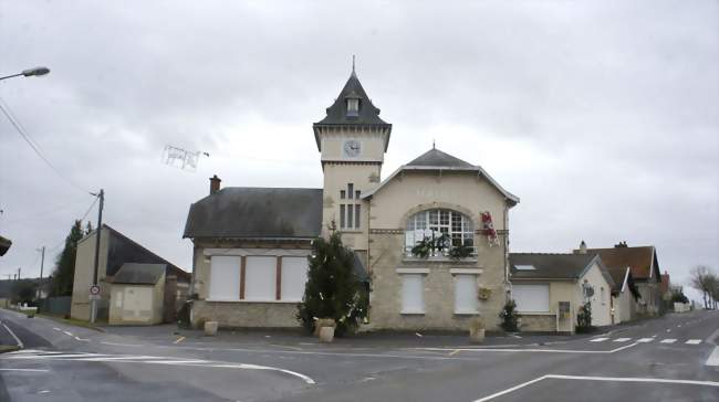 la mairie  - Berméricourt (51220) - Marne