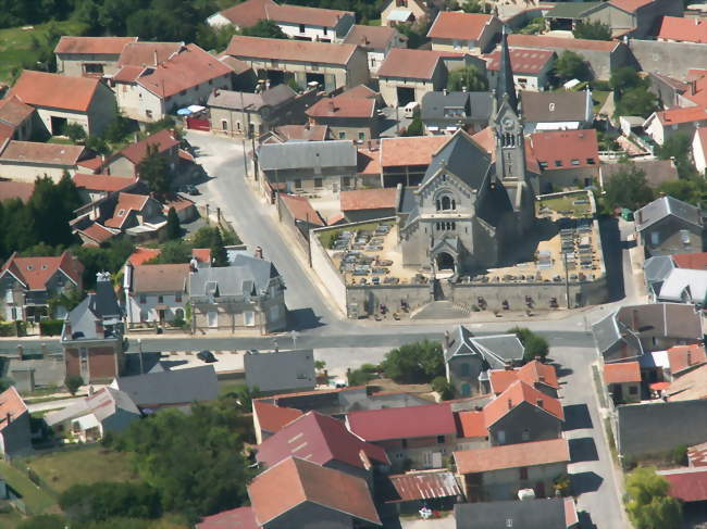 Vue aérienne de Brimont en 2005 - Brimont (51220) - Marne