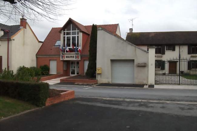 Vue de la mairie - Champfleury (51500) - Marne