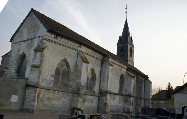 L'église  - Compertrix (51510) - Marne
