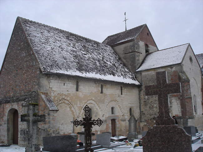 L'église Saint-Hilaire de Connantray - Connantray-Vaurefroy (51230) - Marne