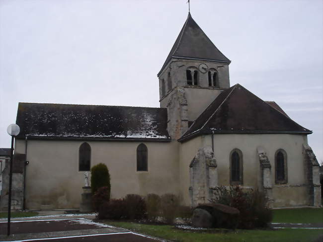 L'église Saint-Caprais de Connantre - Connantre (51230) - Marne