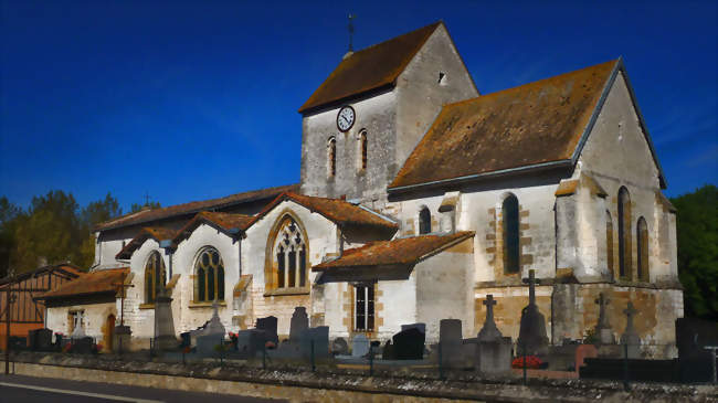 Léglise Saint-Memmie - Courtisols (51460) - Marne