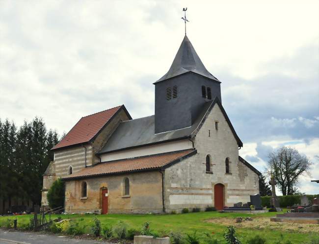 L'église Saint-Nicolas à Daucourt - Élise-Daucourt (51800) - Marne