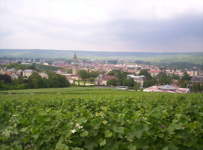 Vue dÉpernay - Épernay (51200) - Marne