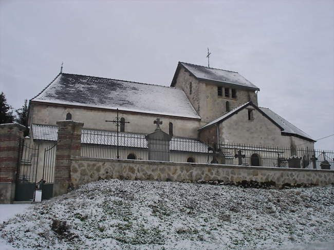 L'église Saint-Etienne de Lenharrée - Lenharrée (51230) - Marne