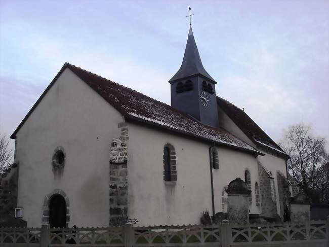 L'église Saint-Pierre - Linthes (51230) - Marne