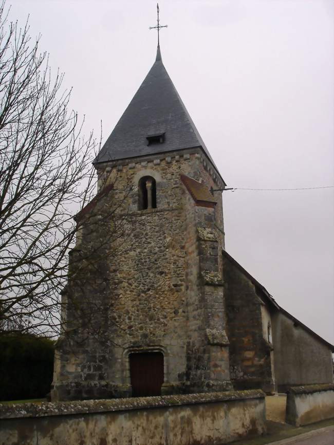 L'église - Ognes (51230) - Marne