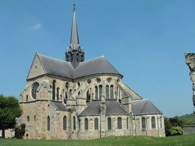 L'abbatiale Saint-Pierre-et-Saint-Paul - Orbais-l'Abbaye (51270) - Marne