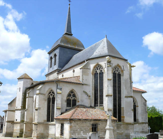 Église de la Nativité-de-Notre-Dame - Chevet - Pogny (51240) - Marne