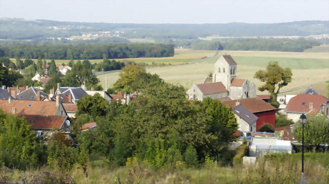 Vue du village de Rosnay - Rosnay (51390) - Marne