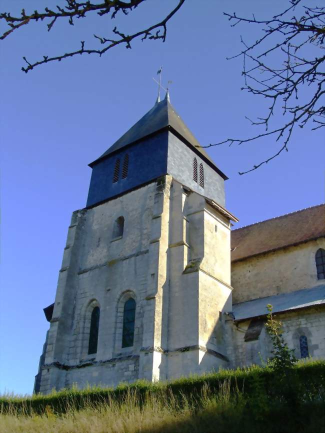 Le clocher de l'église St-Pierre-St-Paul - Soudron (51320) - Marne