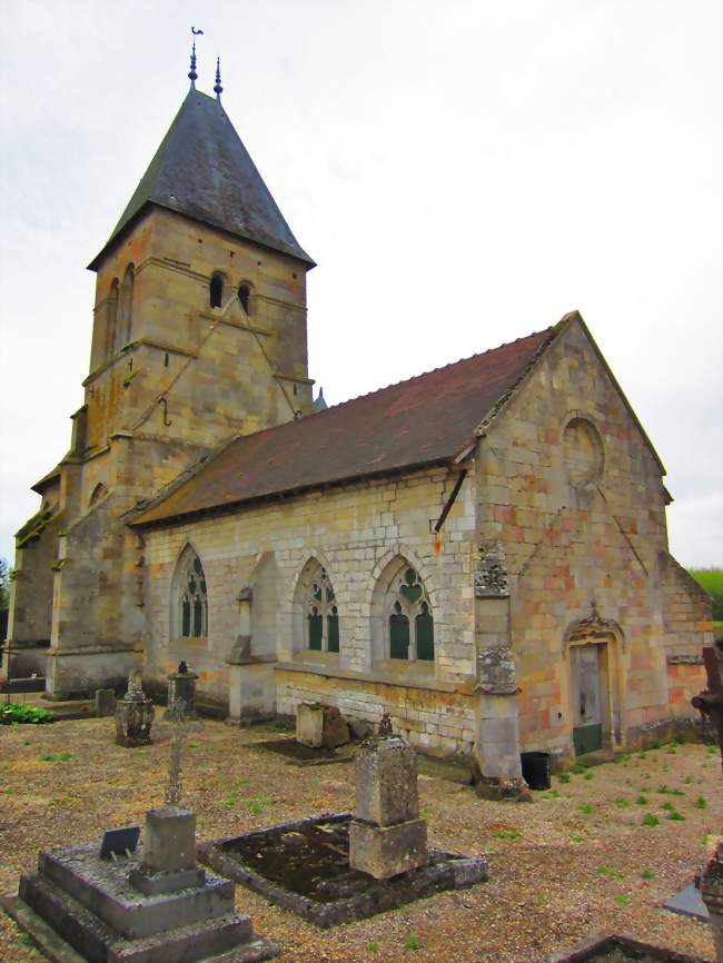 L'église Notre-Dame à Farémont - Thiéblemont-Farémont (51300) - Marne