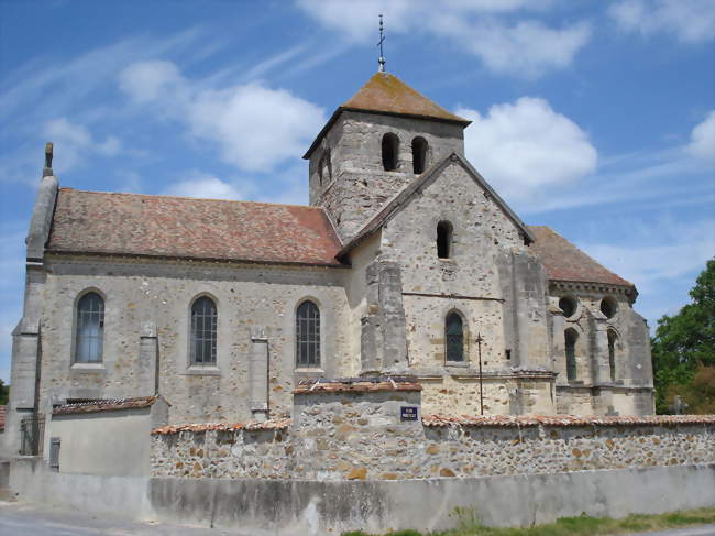 Val-de-Vesle, l'église de Courmelois - Val-de-Vesle (51360) - Marne