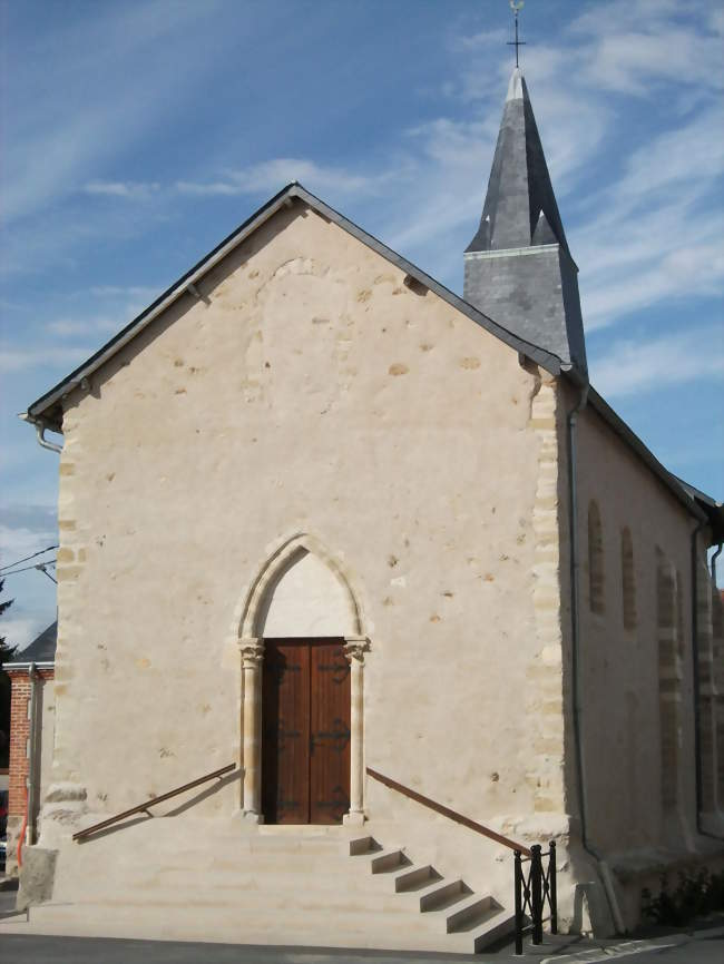 L'église Saint-Étienne de Trois-Puits - Trois-Puits (51500) - Marne