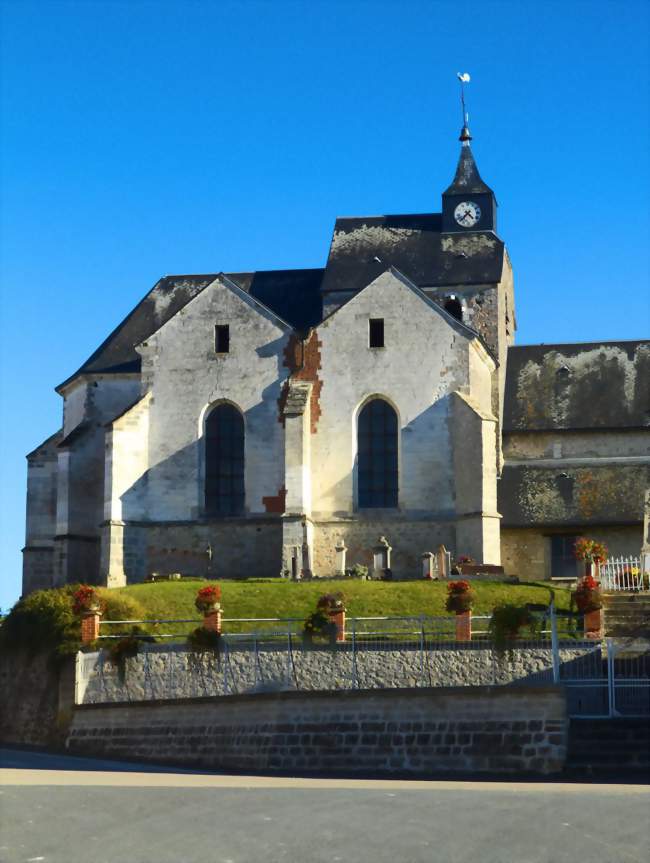 L'église St-Étienne de Villeseneux - Villeseneux (51130) - Marne