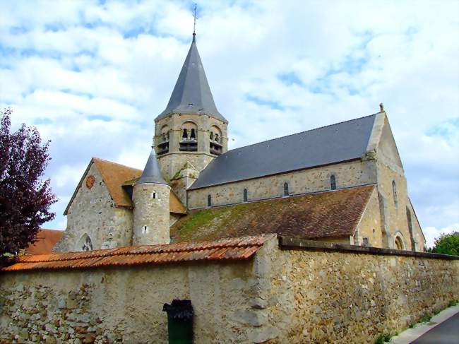 L'église Saint-Alpin - Villevenard (51270) - Marne
