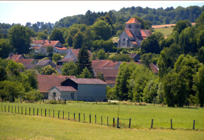 Bay-sur-Aube et son église - Bay-sur-Aube (52160) - Haute-Marne