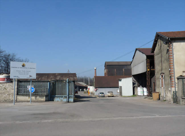 La fonderie FBM (entrée des poids lourds) - Brousseval (52130) - Haute-Marne