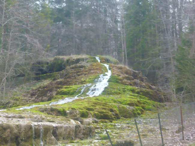 Cascade pétrifiante - Rouvres-sur-Aube (52160) - Haute-Marne