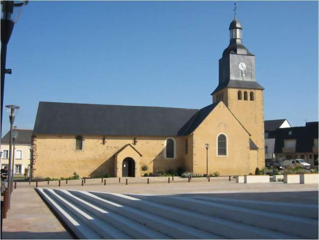 L'église Saint-Siméon - L'Huisserie (53970) - Mayenne