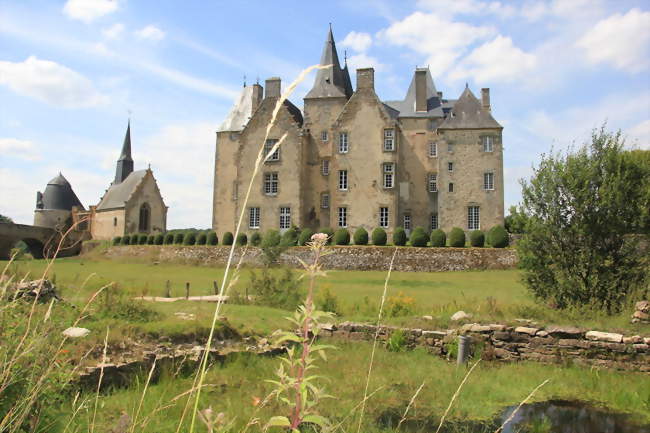 Le château de Bourgon - Montourtier (53150) - Mayenne