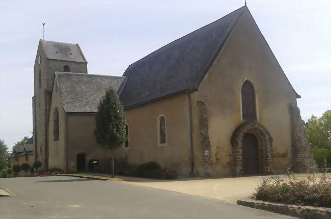 L'église Saint-Denis - Saint-Denis-du-Maine (53170) - Mayenne