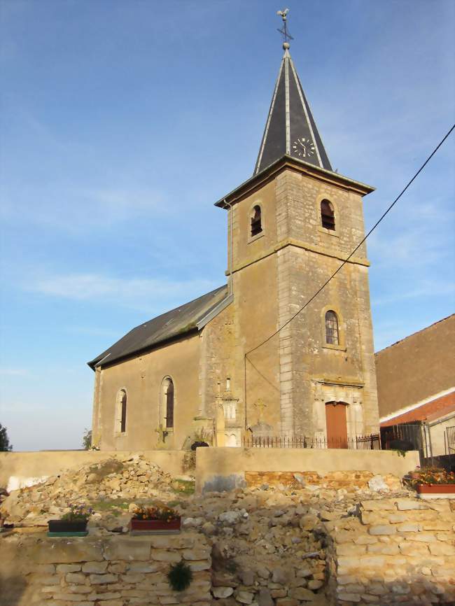 Église paroissiale Saint Hilaire à Allamont - Allamont (54800) - Meurthe-et-Moselle