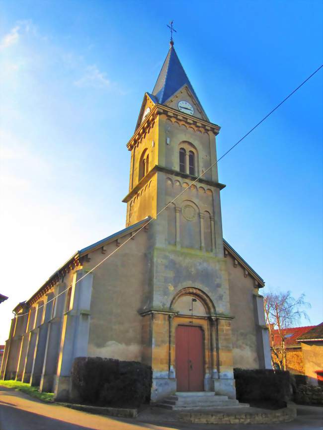 Église paroissiale de L'Assomption - Béchamps (54800) - Meurthe-et-Moselle