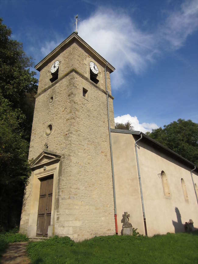 L'église Saint-Denys - Bouillonville (54470) - Meurthe-et-Moselle