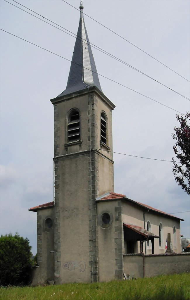 L'église Saint-Martin - Bouzanville (54930) - Meurthe-et-Moselle