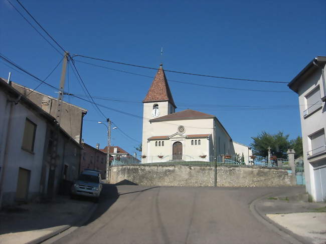 Église Sainte-Walburge de Chaudeney - Chaudeney-sur-Moselle (54200) - Meurthe-et-Moselle