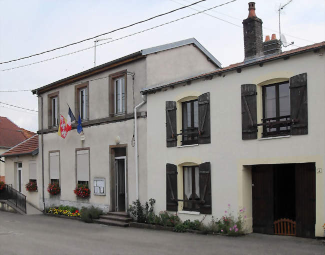 La mairie - Courcelles (54930) - Meurthe-et-Moselle