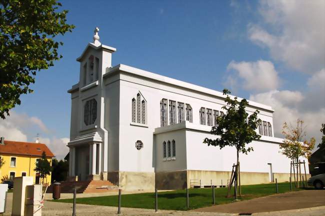 Église Sainte-Barbe - Crusnes (54680) - Meurthe-et-Moselle