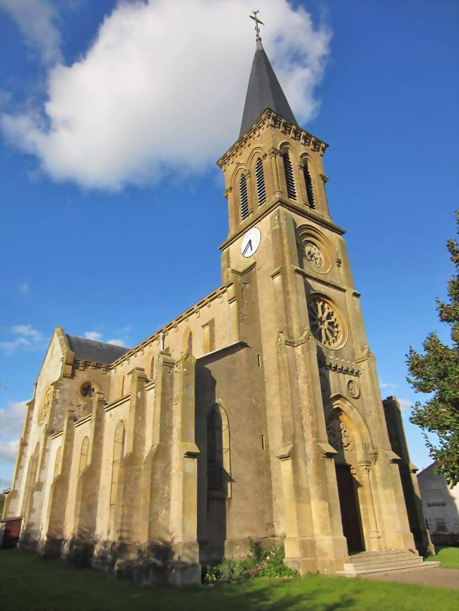 Eglise paroissiale Saint-Laurent à Fléville - Fléville-Lixières (54150) - Meurthe-et-Moselle