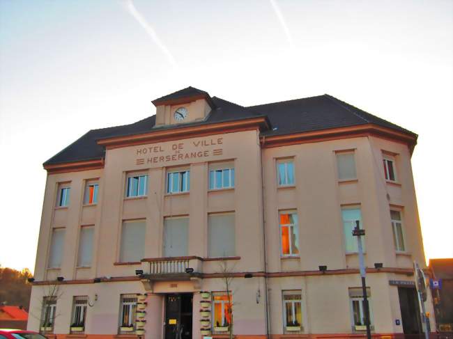 La mairie - Herserange (54440) - Meurthe-et-Moselle