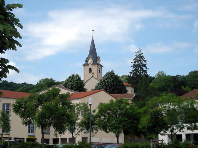 Ludres et son église - Ludres (54710) - Meurthe-et-Moselle