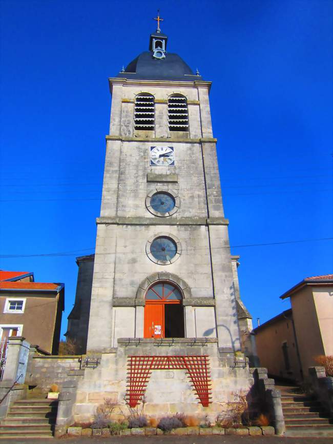 Église Saint-Martin - Mandres-aux-Quatre-Tours (54470) - Meurthe-et-Moselle