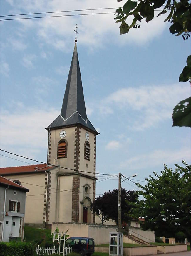 L'église Saint-Martin - Mattexey (54830) - Meurthe-et-Moselle