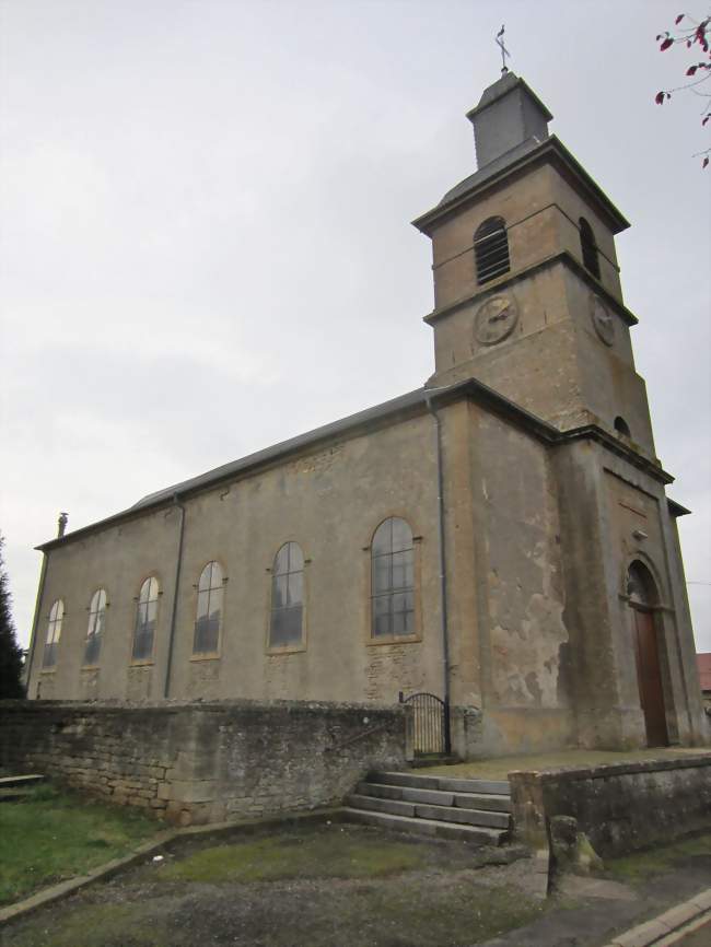 Église paroissiale Saint-Salvin - Mercy-le-Haut (54560) - Meurthe-et-Moselle