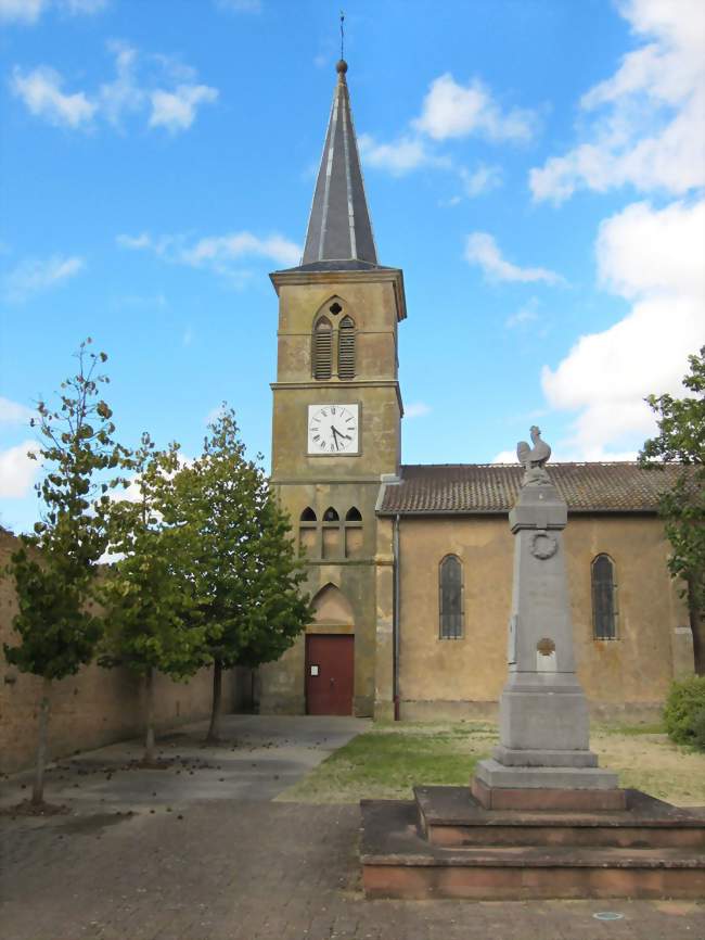 Église paroissiale Sainte-Cécile - Puxieux (54800) - Meurthe-et-Moselle